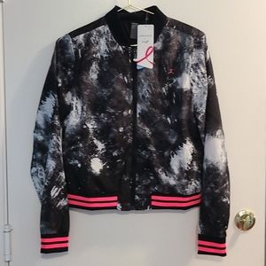NWT danskin s/p reversible bomber jacket